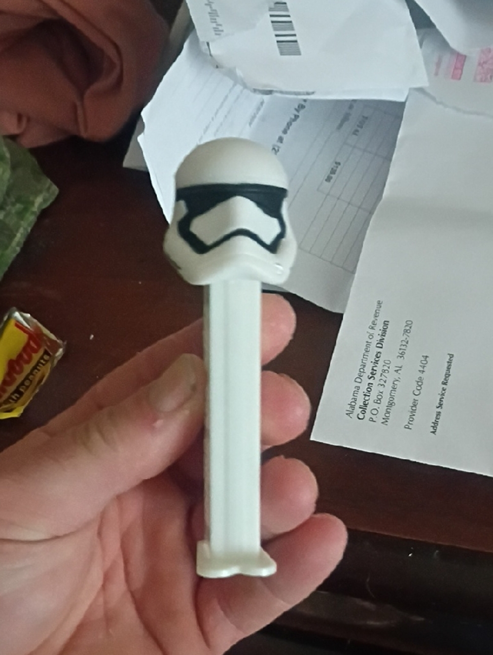 Star Wars White Stormtrooper PEZ Dispenser